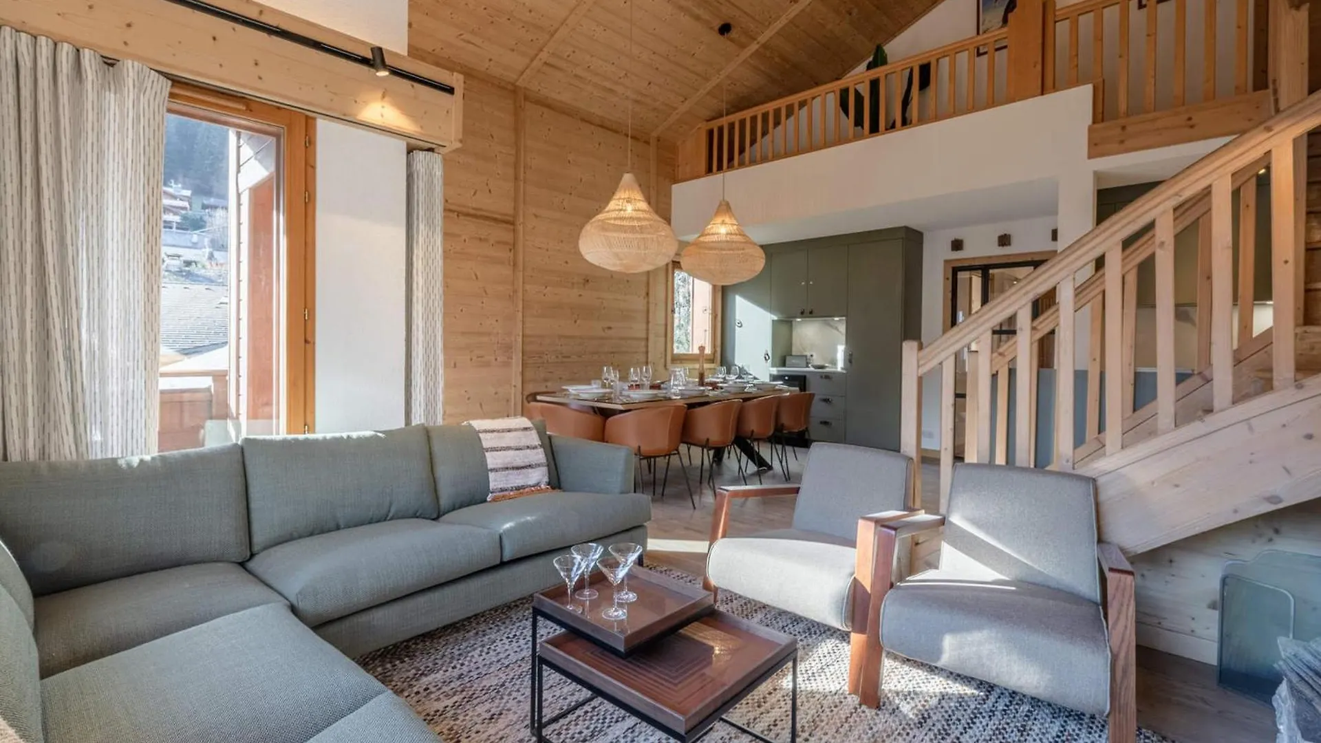 Apartment Duplex Lumineux 4 Chambres, Proche Centre Et Pistes, Terrasse Se, Garage Prive, Services Inclus - Fr-1-754-4 Morzine